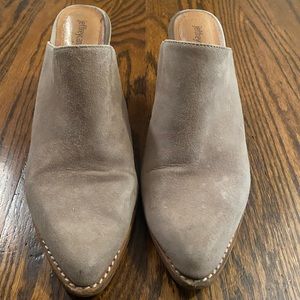 Jeffrey Campbell Suede Mules